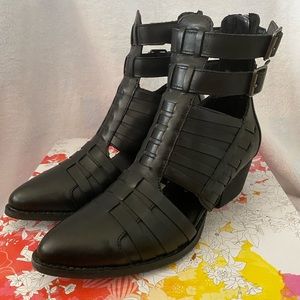 Chinese Laundry Indigo Girl Leather Bootie